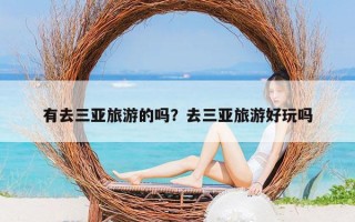 有去三亚旅游的吗？去三亚旅游好玩吗